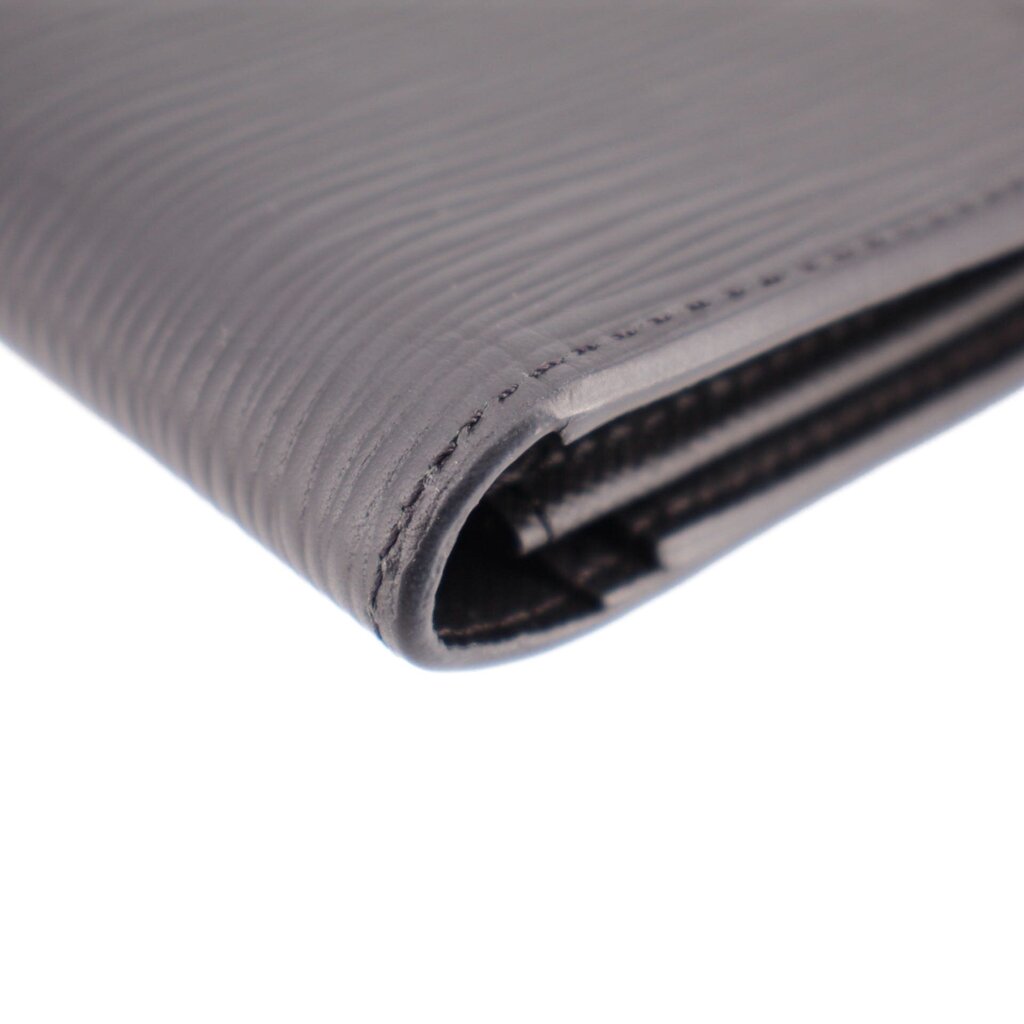 LOUIS VUITTON BRAZZA WALLETS BLACK EPI，Second-hand