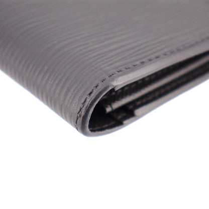 LOUIS VUITTON BRAZZA WALLETS BLACK EPI，Second-hand