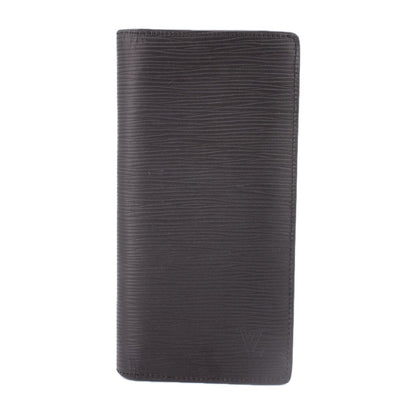 LOUIS VUITTON BRAZZA WALLETS BLACK EPI，Second-hand