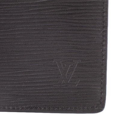 LOUIS VUITTON BRAZZA WALLETS BLACK EPI，Second-hand