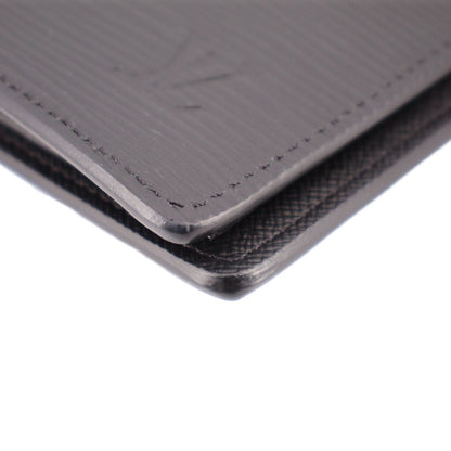 LOUIS VUITTON BRAZZA WALLETS BLACK EPI，Second-hand