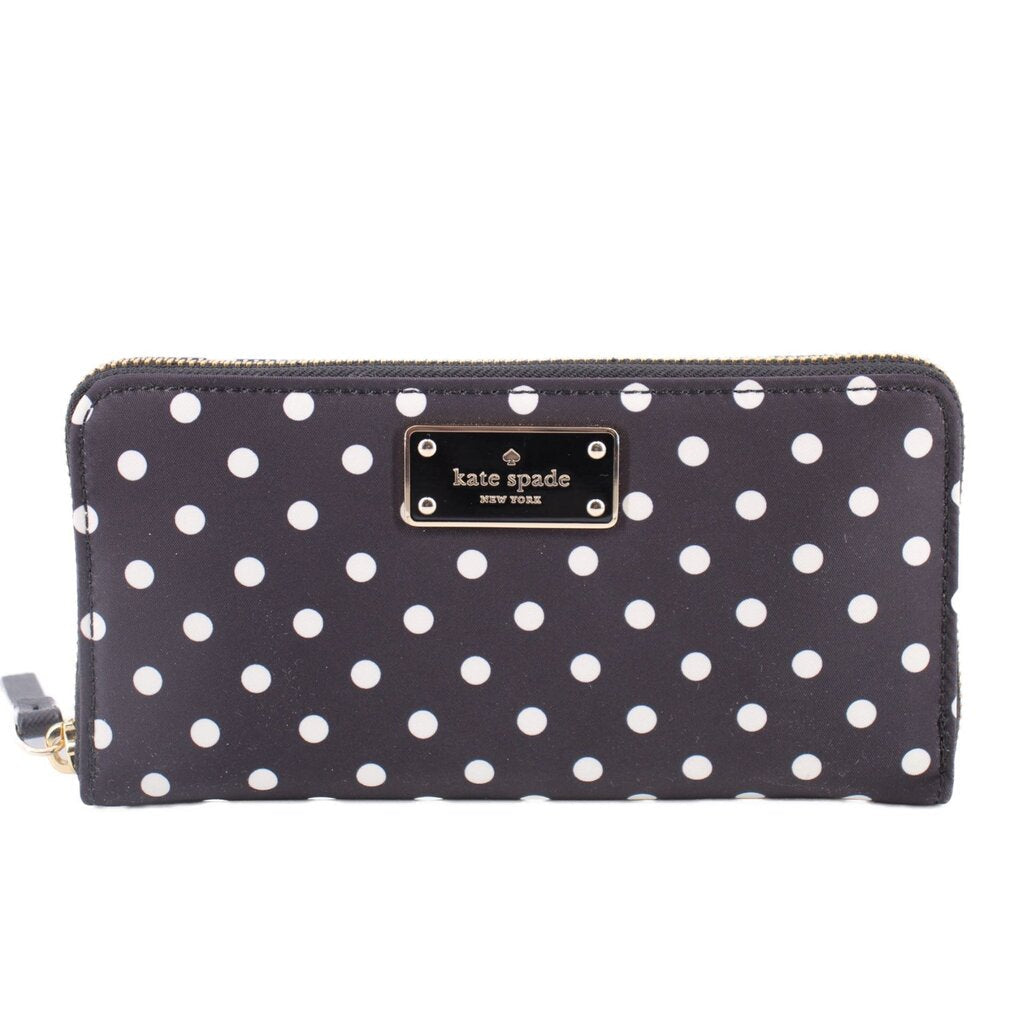 KATE SPADE BLAKE AVE NEDA WALLETS POLKA DOT，Second-hand