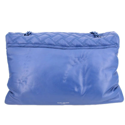 KURT GEIGER XXL KENSINGTON DRENCH SHOULDER BAGS BLUE
